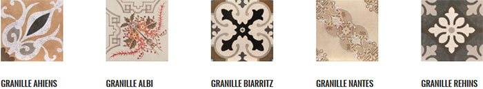Цвета коллекции Bestile Granille 